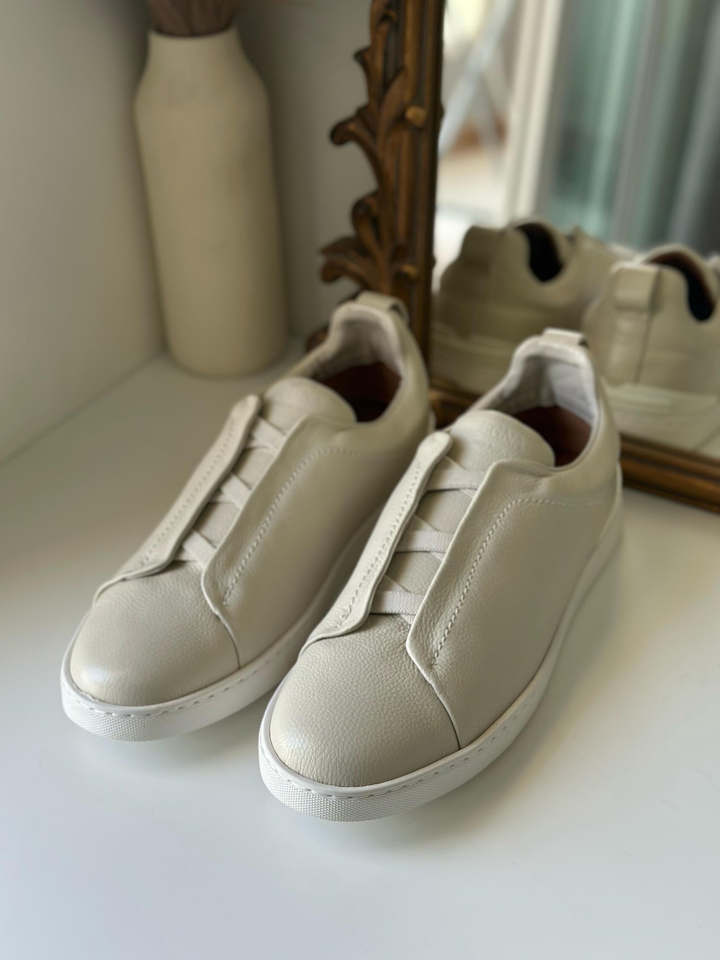 ZEGNA Triple Stitch™ sneakers for Men - Cream