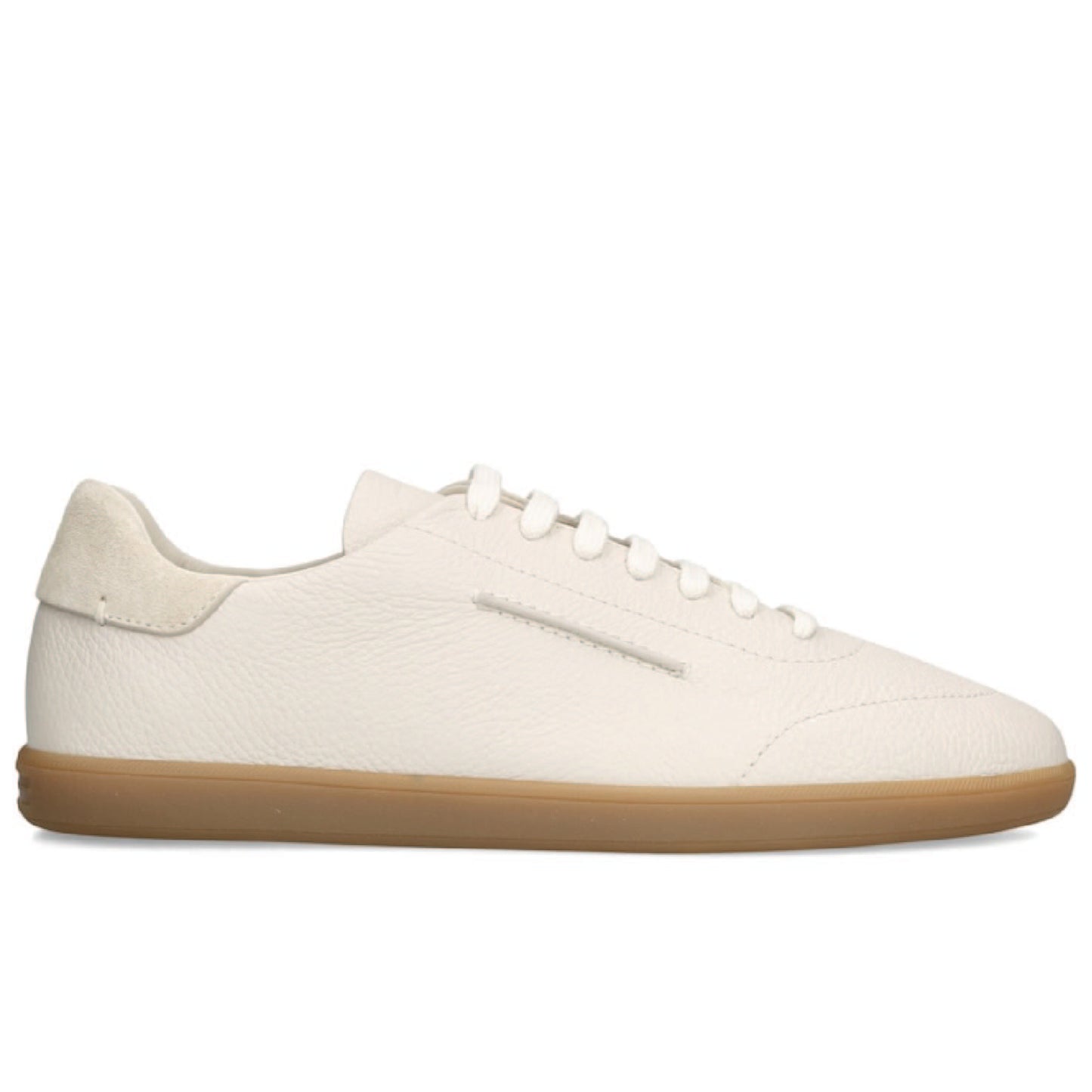 Zegna White Leather 232 Sneakers,