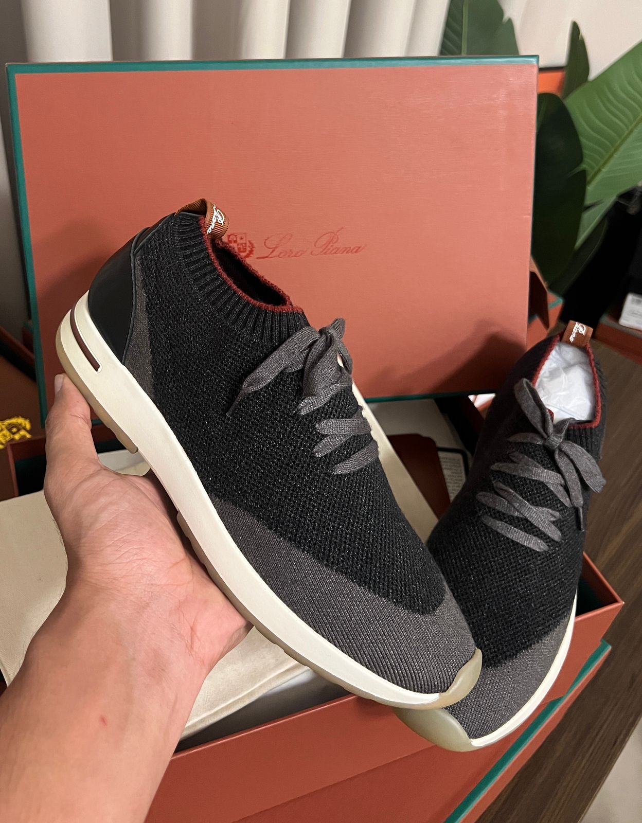 360 LP Flexy Walk Sneaker Wish® Eigengrau Loro piana