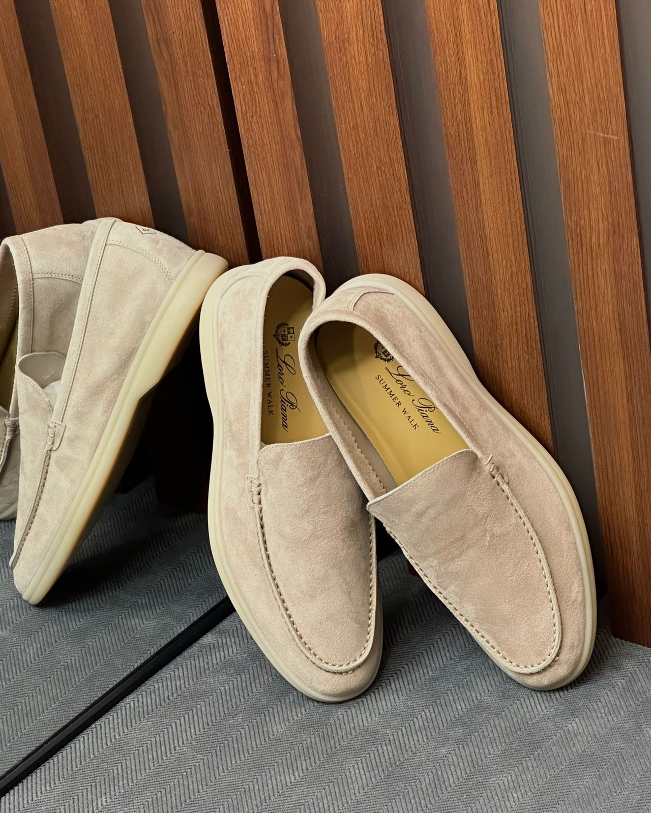 Loro Piana Summer Walk loafers for Men - Brown