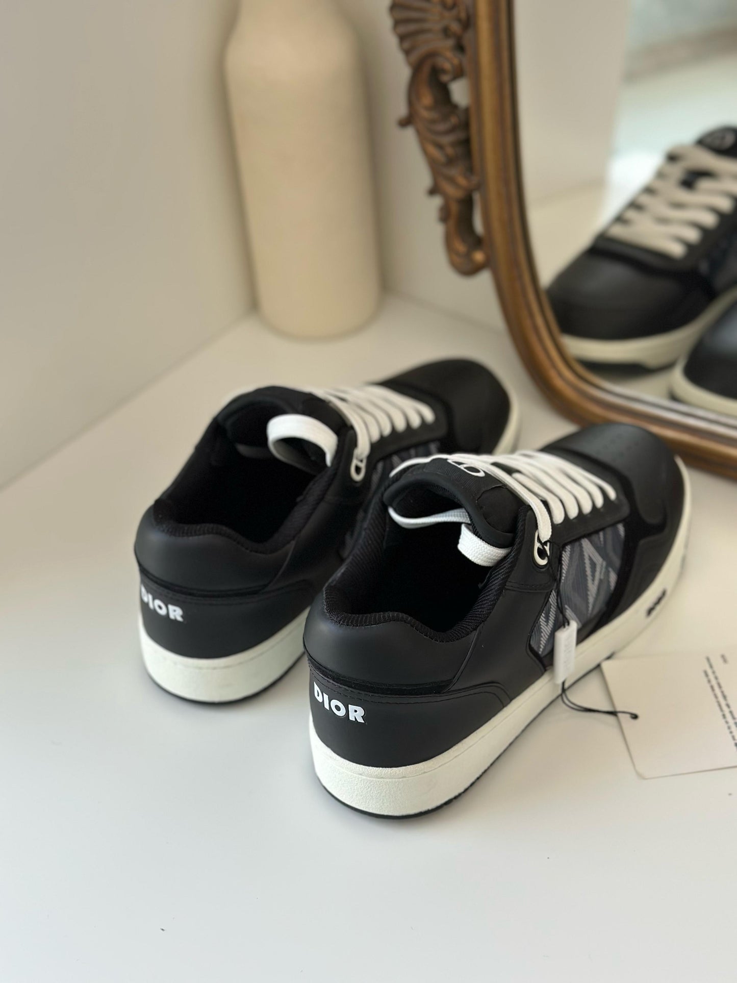 Dior B27 Low 'Black CD Diamond' Sneakers – Style 3SN272ZPP90051 (Men’s)