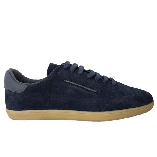 Zegna 232 Sneaker navy blue lue suede