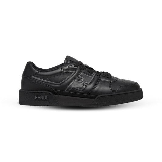 Fendi Match Leather Sneakers – Black & Grey (Men’s)