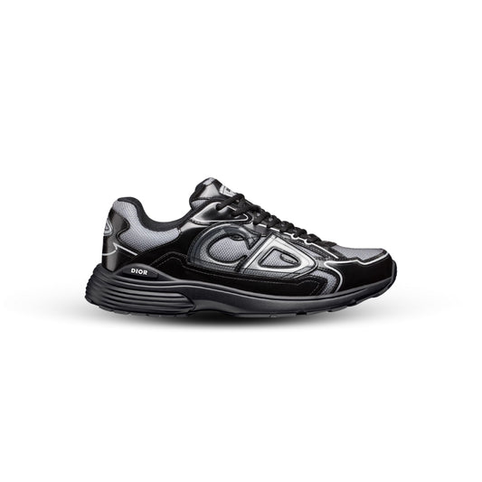 Dior B30 Trainers – Gloss Black & Grey (Men’s)