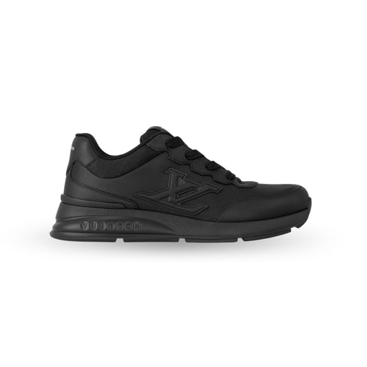 Louis Vuitton LV Classic Trainers – Luxury Black Calf Leather (1AHSSV, Men’s)