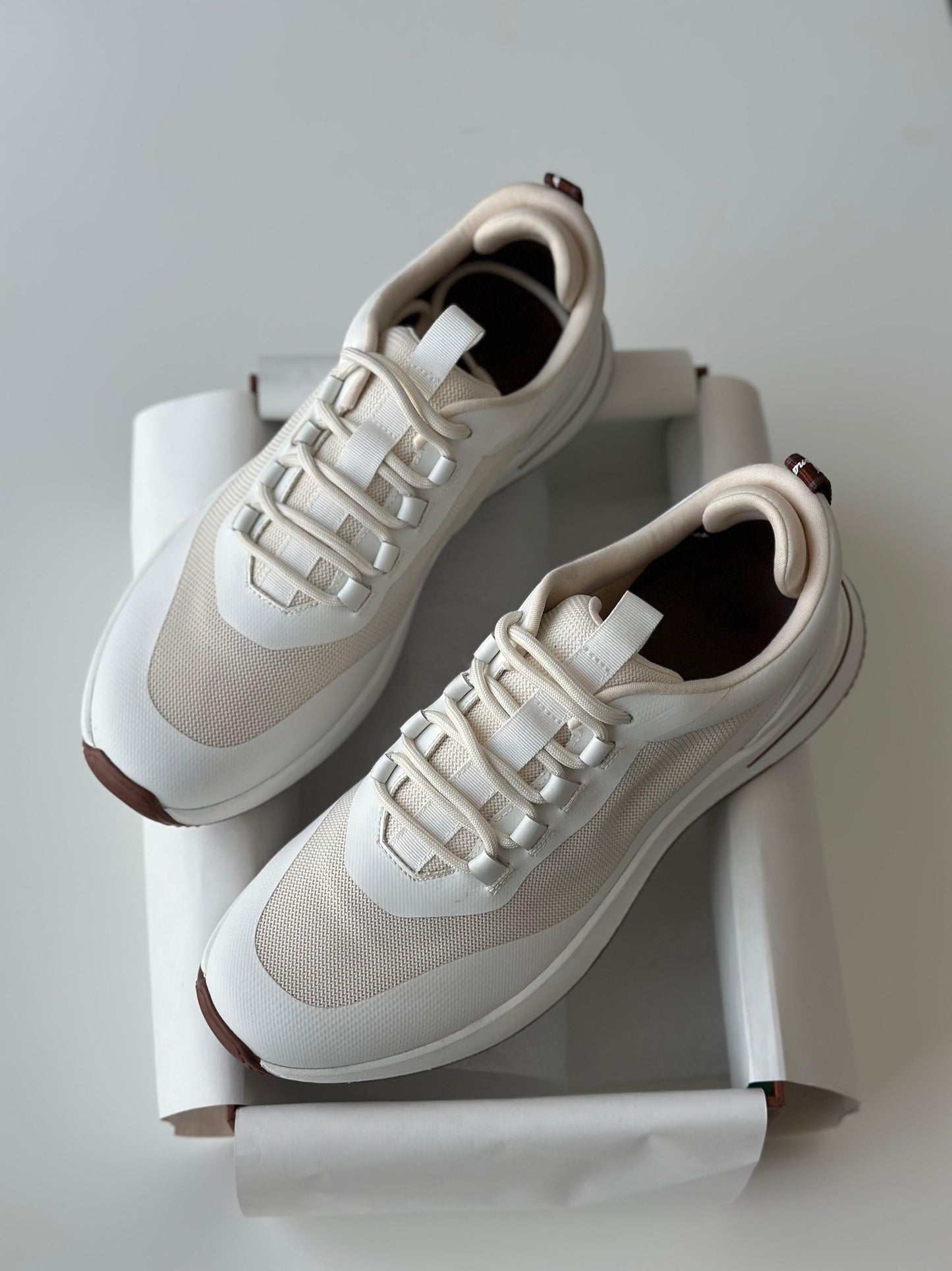 Loro Piana Weekend Walk Sneaker White