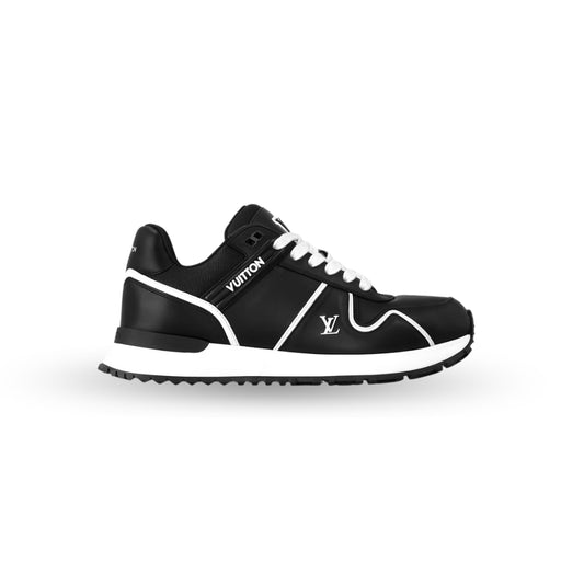 Louis Vuitton Run Away Maxi Sneaker – Black Calf Leather (Style 1AHSRU, Men’s, Prefall 2025)