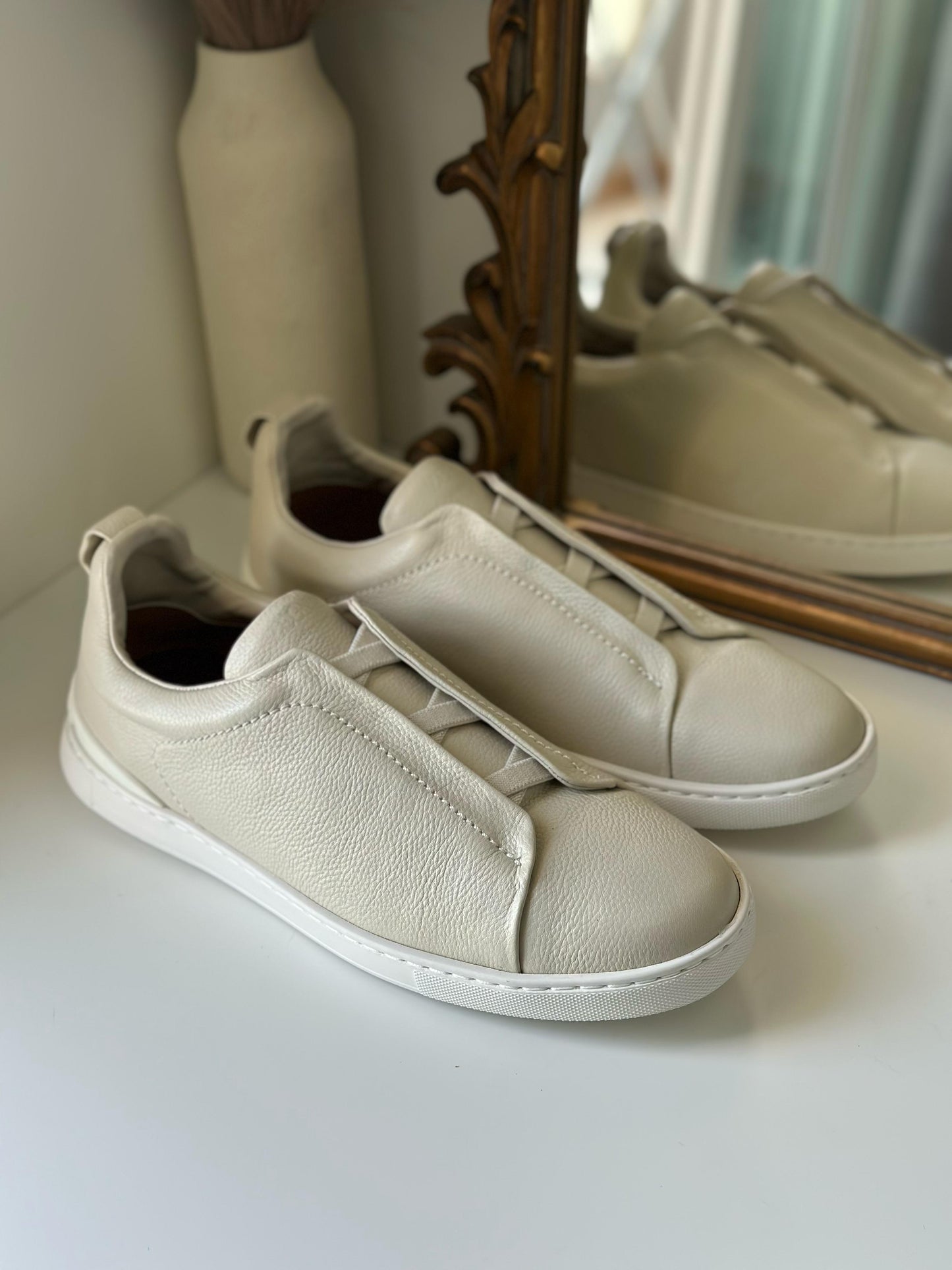 ZEGNA Triple Stitch™ sneakers for Men - Cream