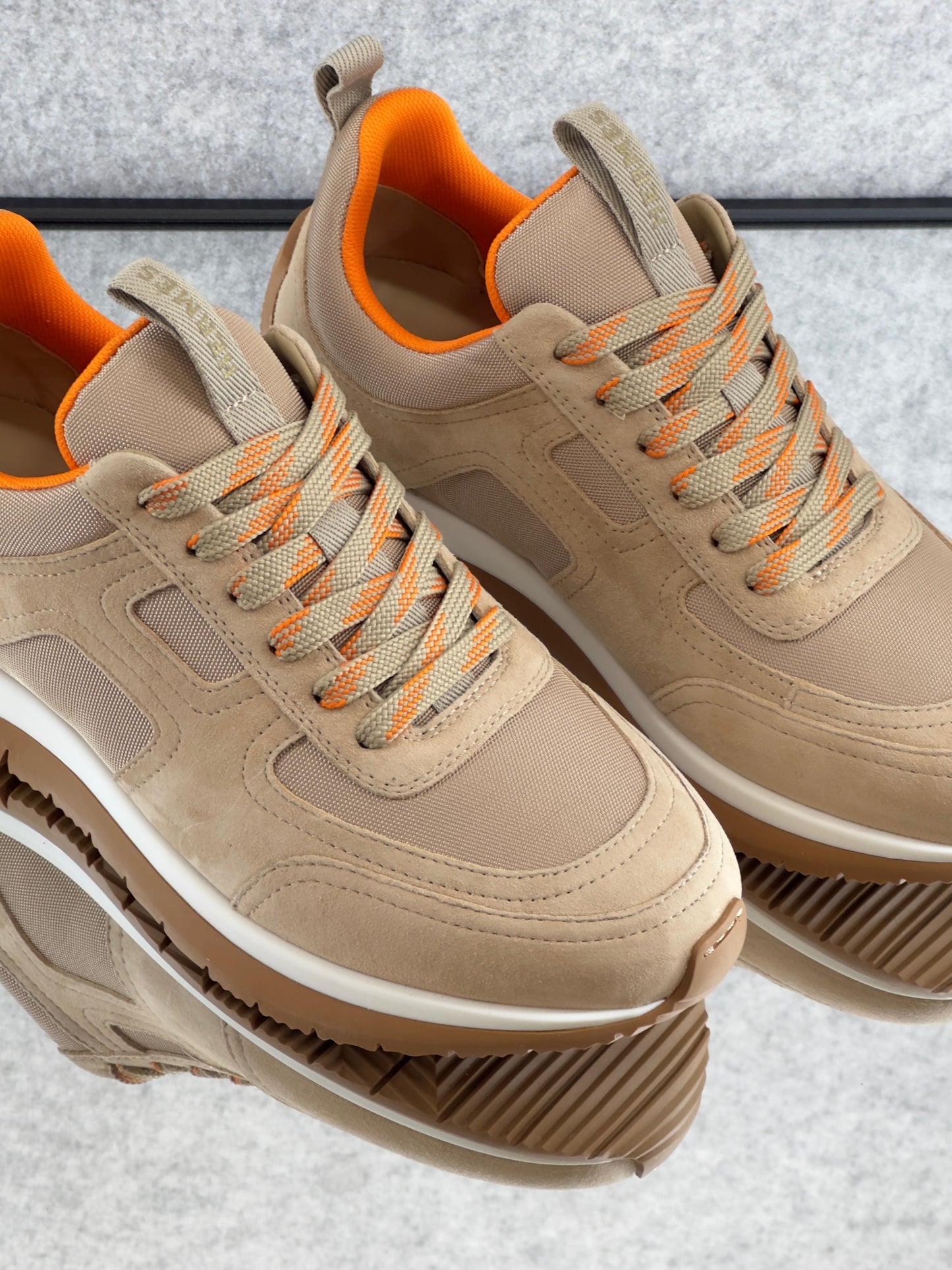 Hermès Bouncing sneaker, a luxury footwear design featuring