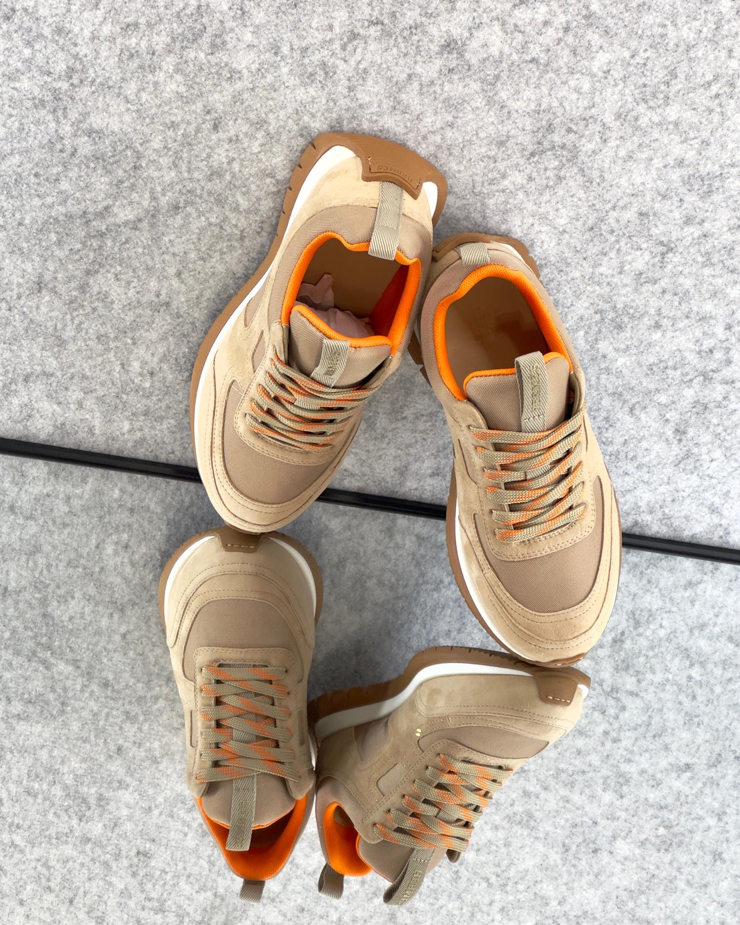Hermès Bouncing sneaker, a luxury footwear design featuring
