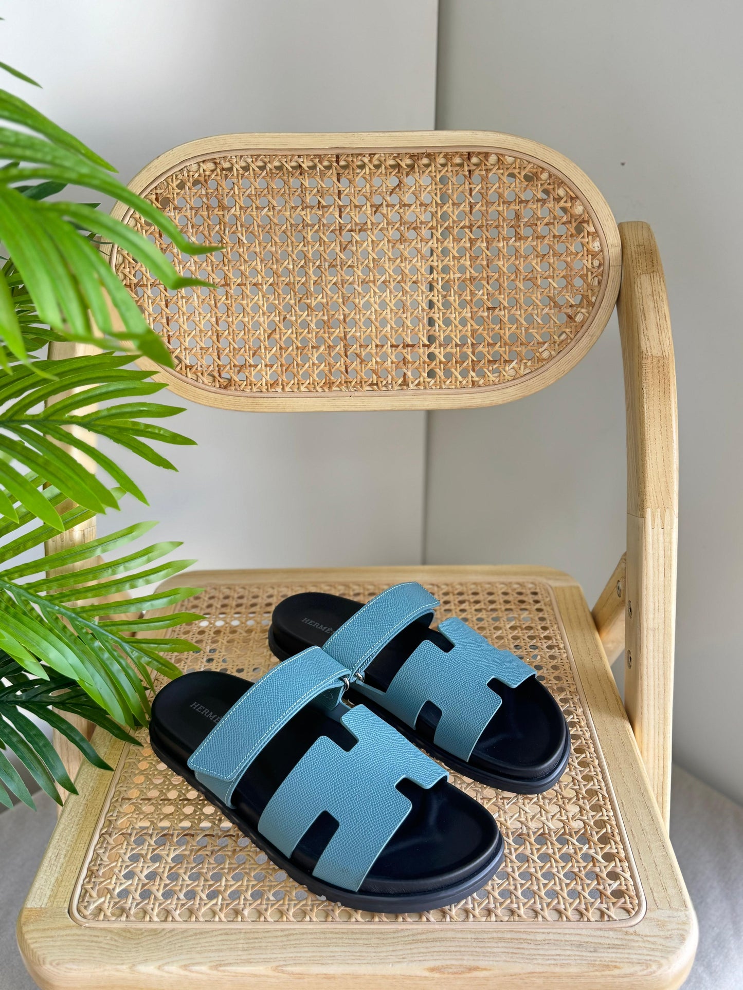 Hermès Chypre sandal, a techno-sandal rubber sole and an adjustable strap