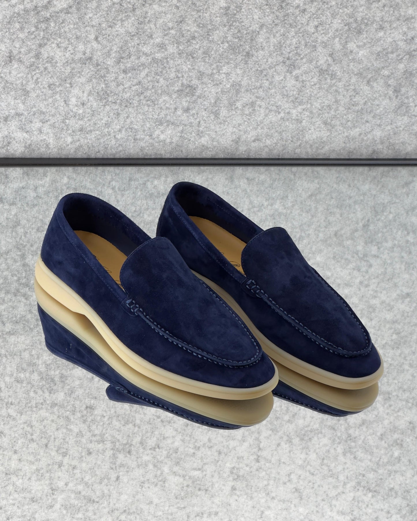 Loro Piana Summer Walk Dark blue