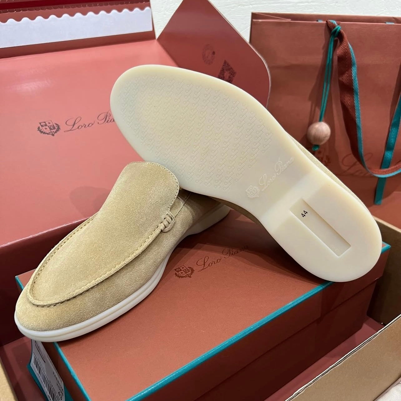 Loro Piana Summer Walk loafers for Men - Brown