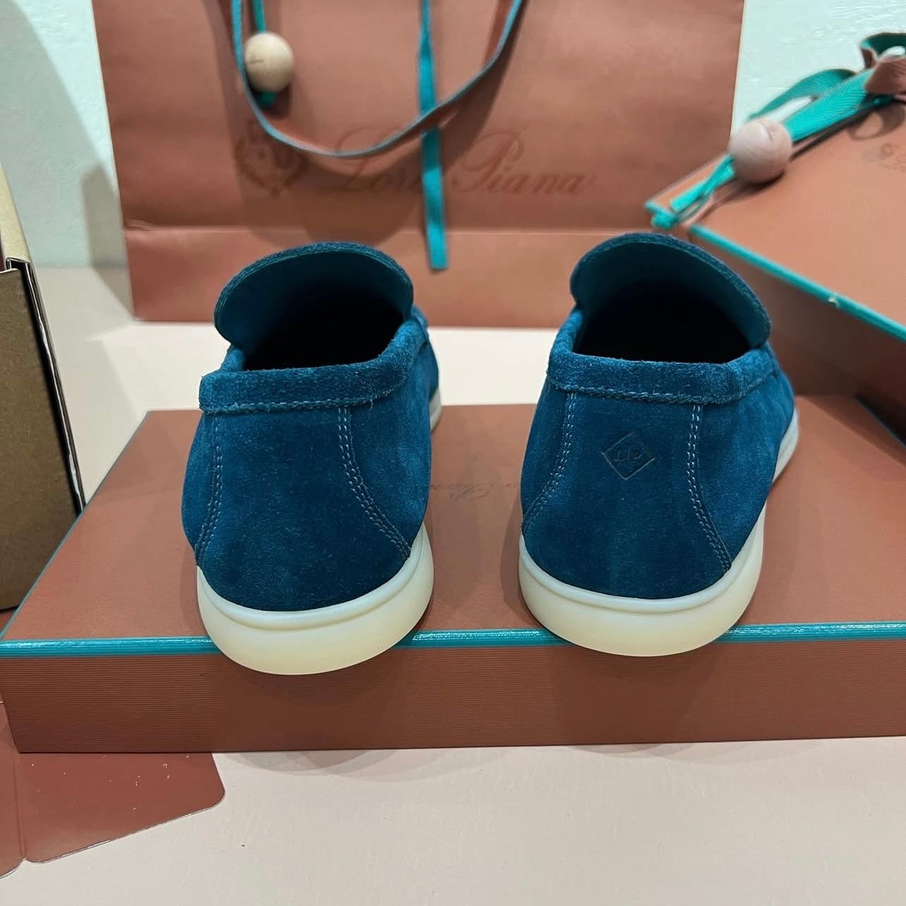 Summer Walk Loafer Suede Classic Blue