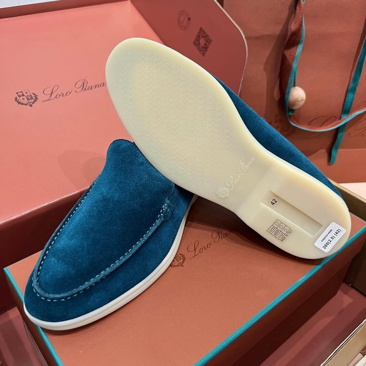 Summer Walk Loafer Suede Classic Blue
