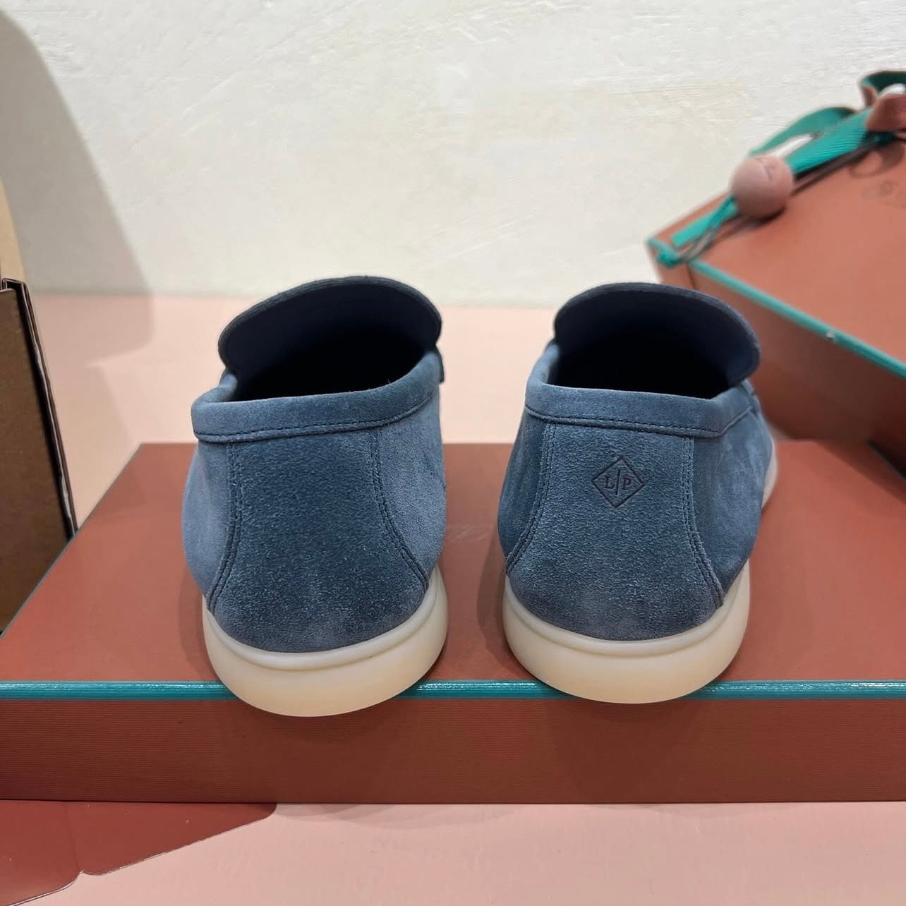 Loro Piana Summer Walk premium suede loafer