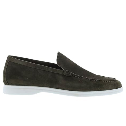 Loro Piana - Summer Walk Suede Loafers - Gray