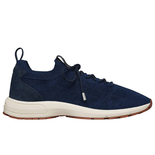 Dior B80 Lounge Navy Blue Cannage Cashmere