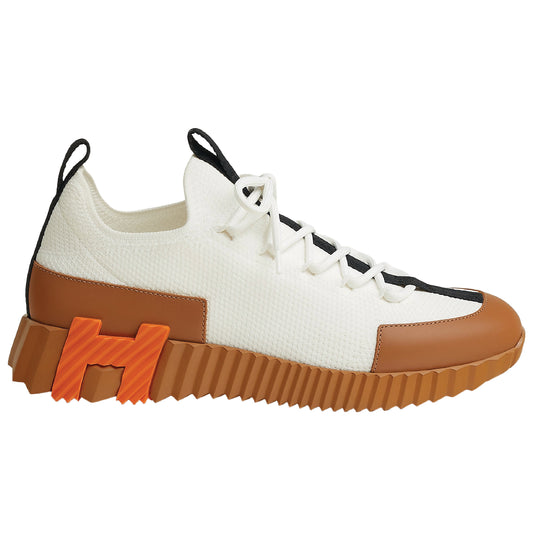Hermès Lift Slip-On Sneakers knit upper, suede goatskin