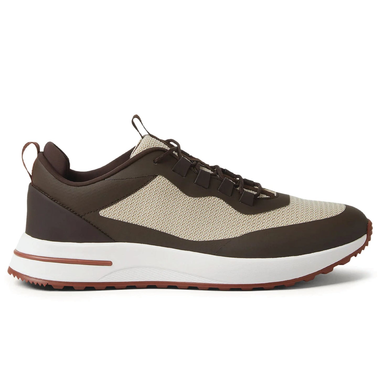 Loro Piana Week End Walk Brown White