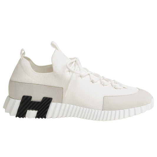 Hermès Paris Lift slip-on sneakers in white,