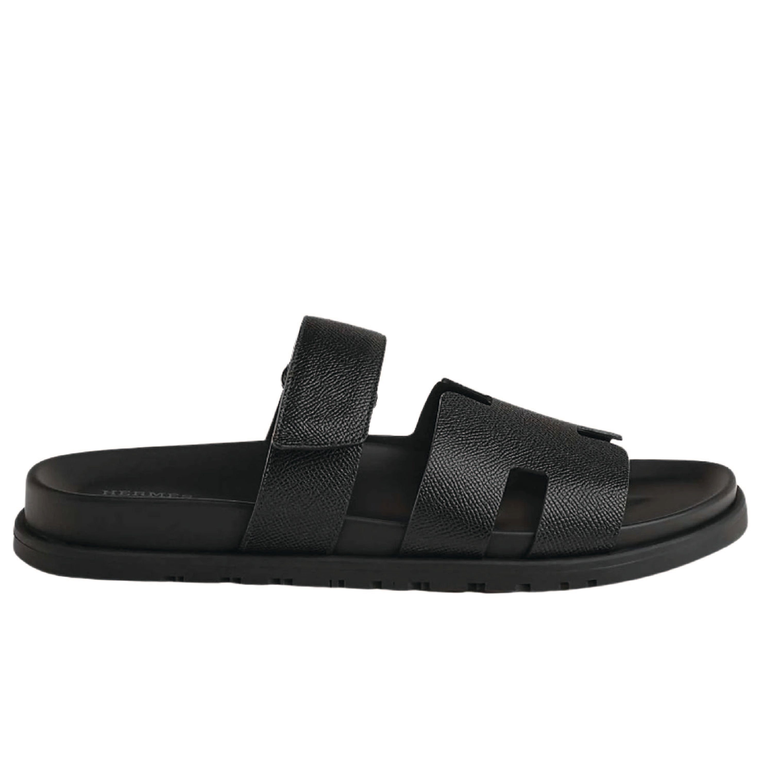 Hermès Chypre sandal H-cutout strap, an adjustable strap – Meravo steps
