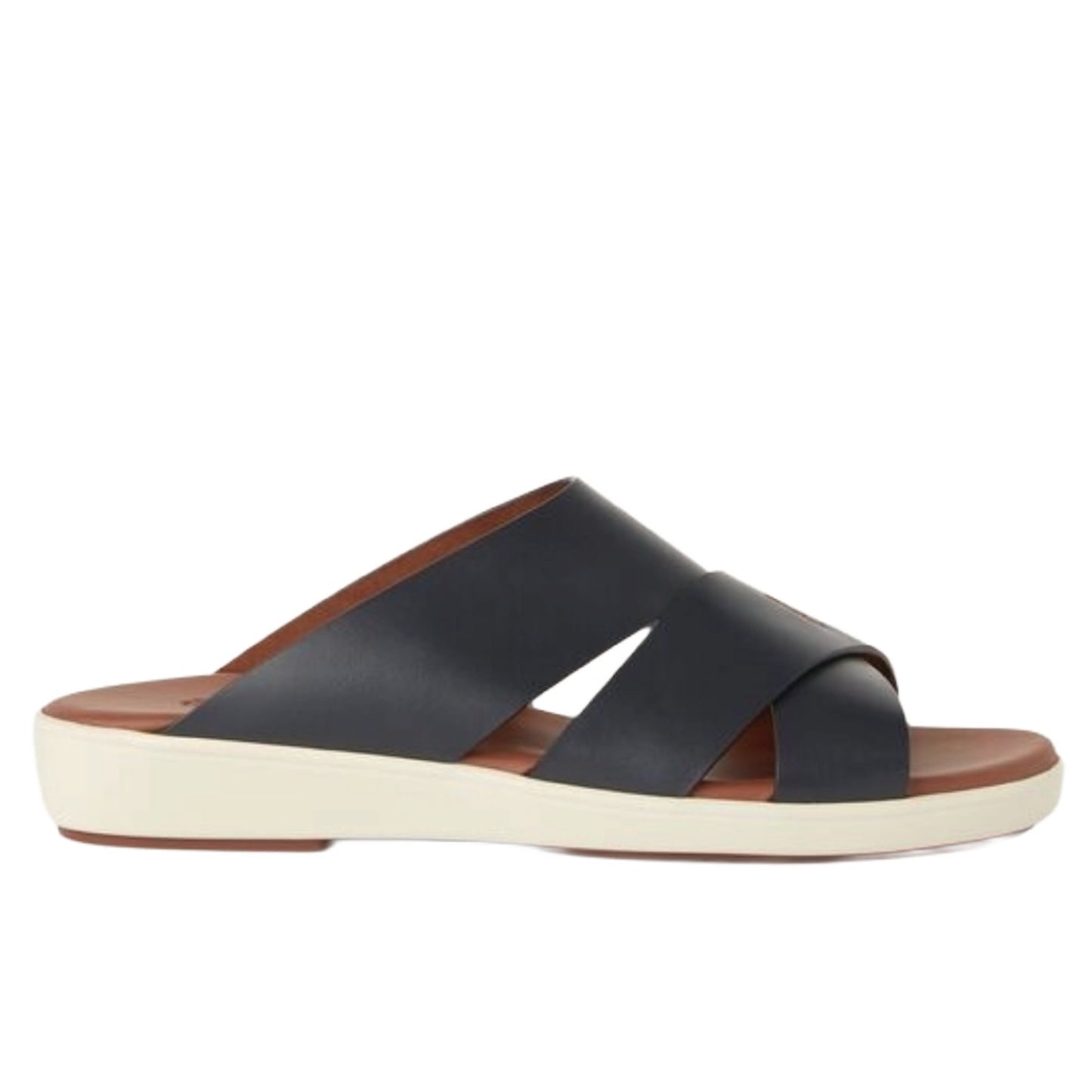 Loro Piana Palm Sandal crisscrossed straps Blue