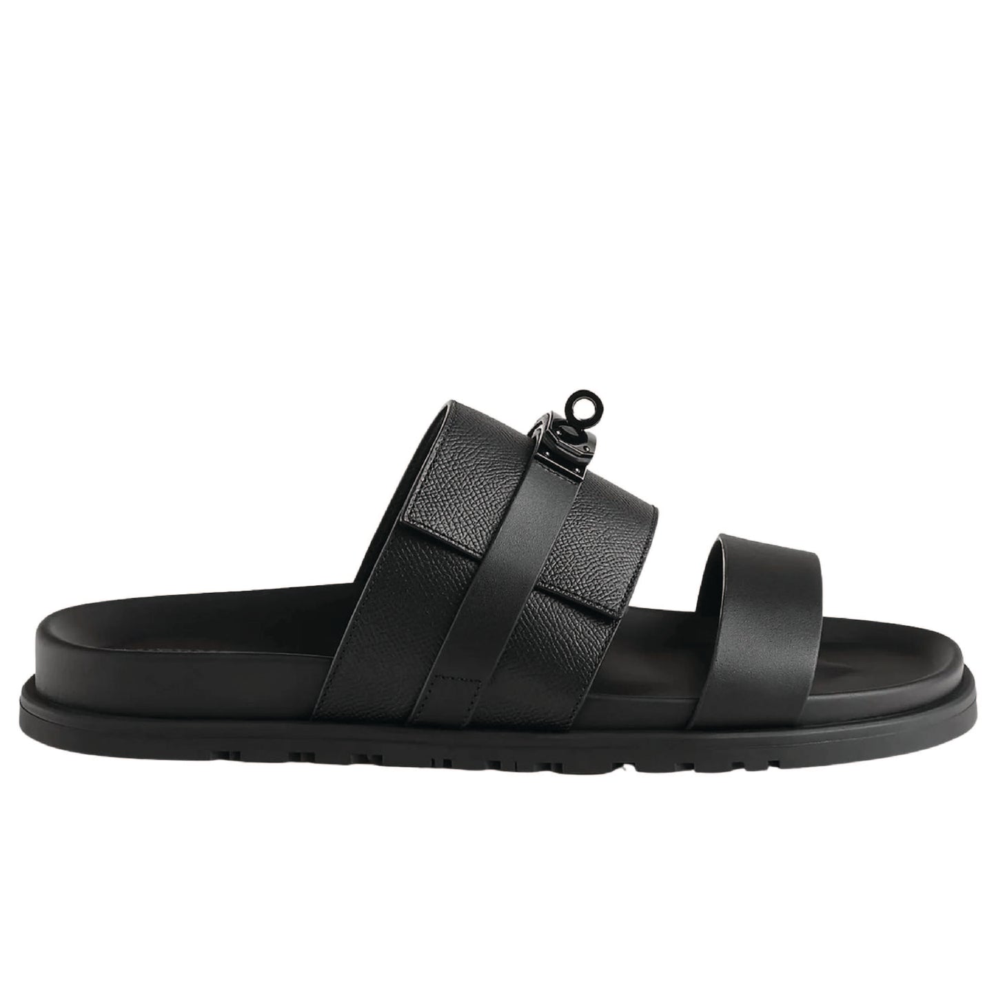 Hermès Jackson sandal calfskin rubber sole leather