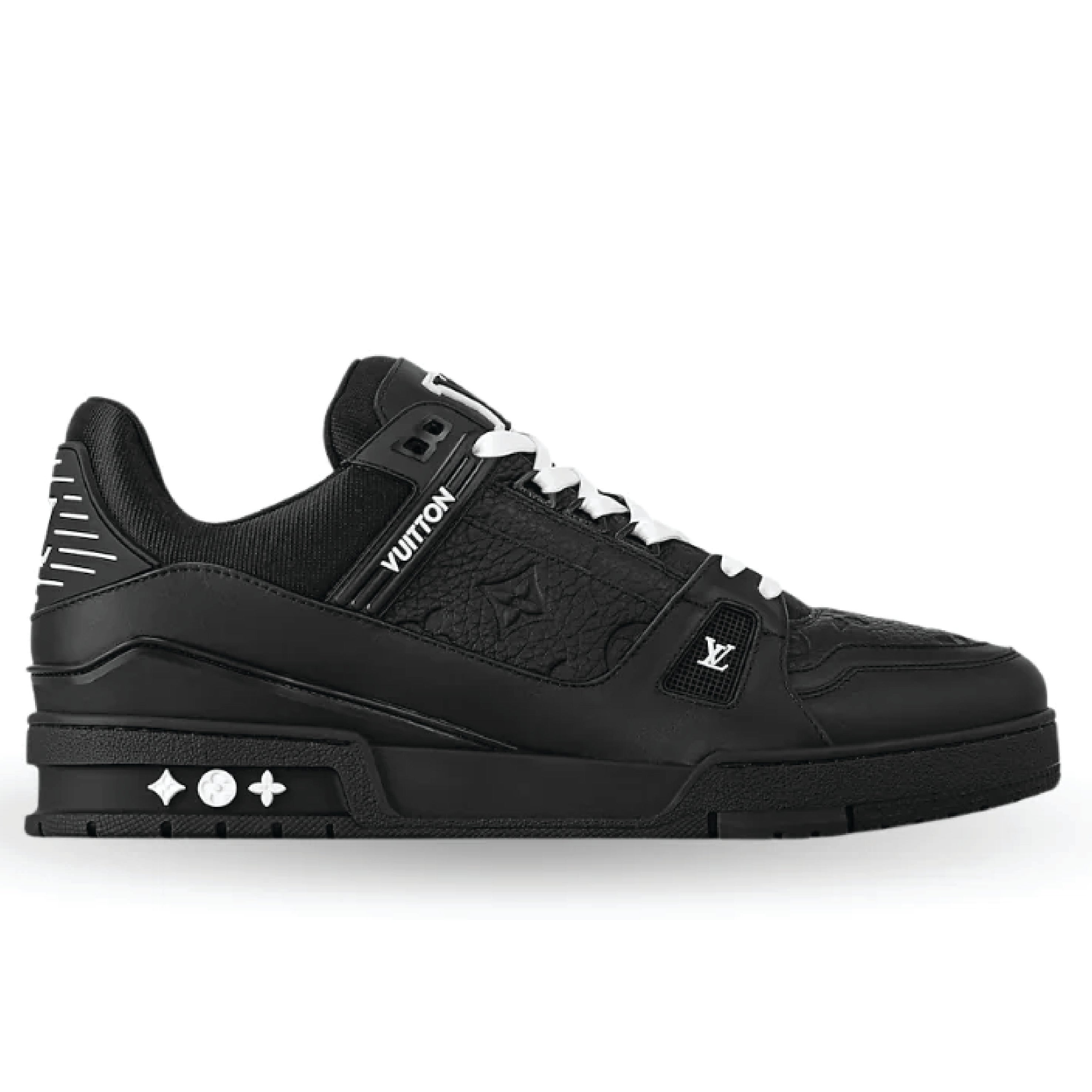 Louis Vuitton LV Trainer Sneaker – Black Monogram Calf Leather (Men’s ...