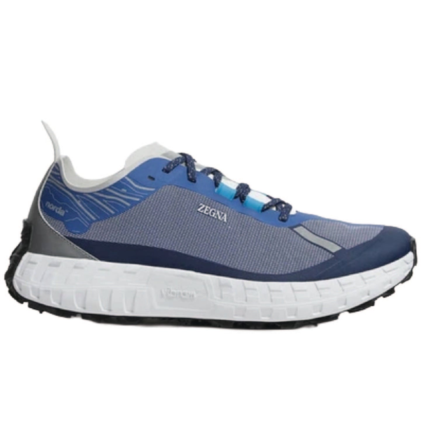 ZEGNA x norda™ black low-top Blue/White