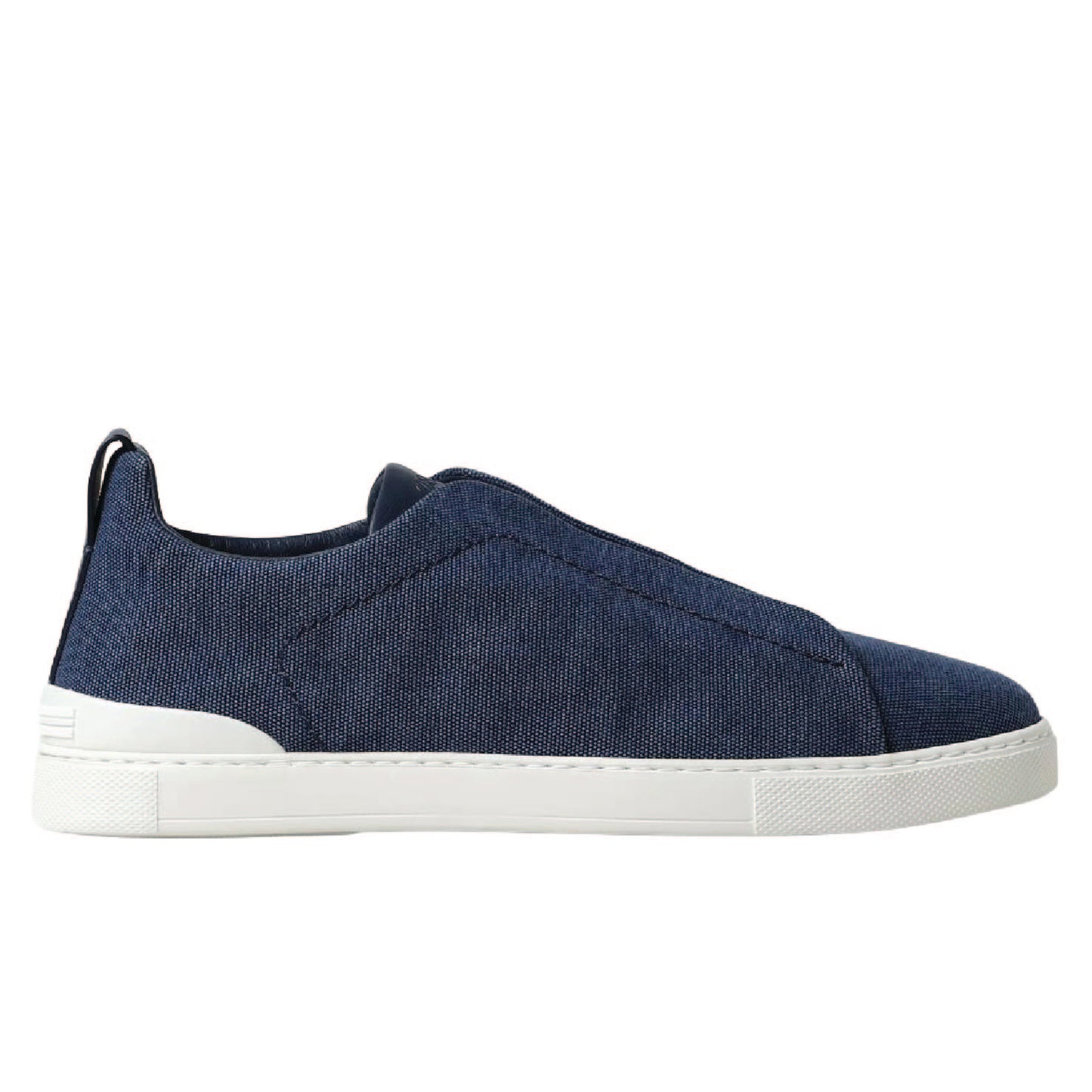Zegna Triple Stitch Oasi Sneakers in blue
