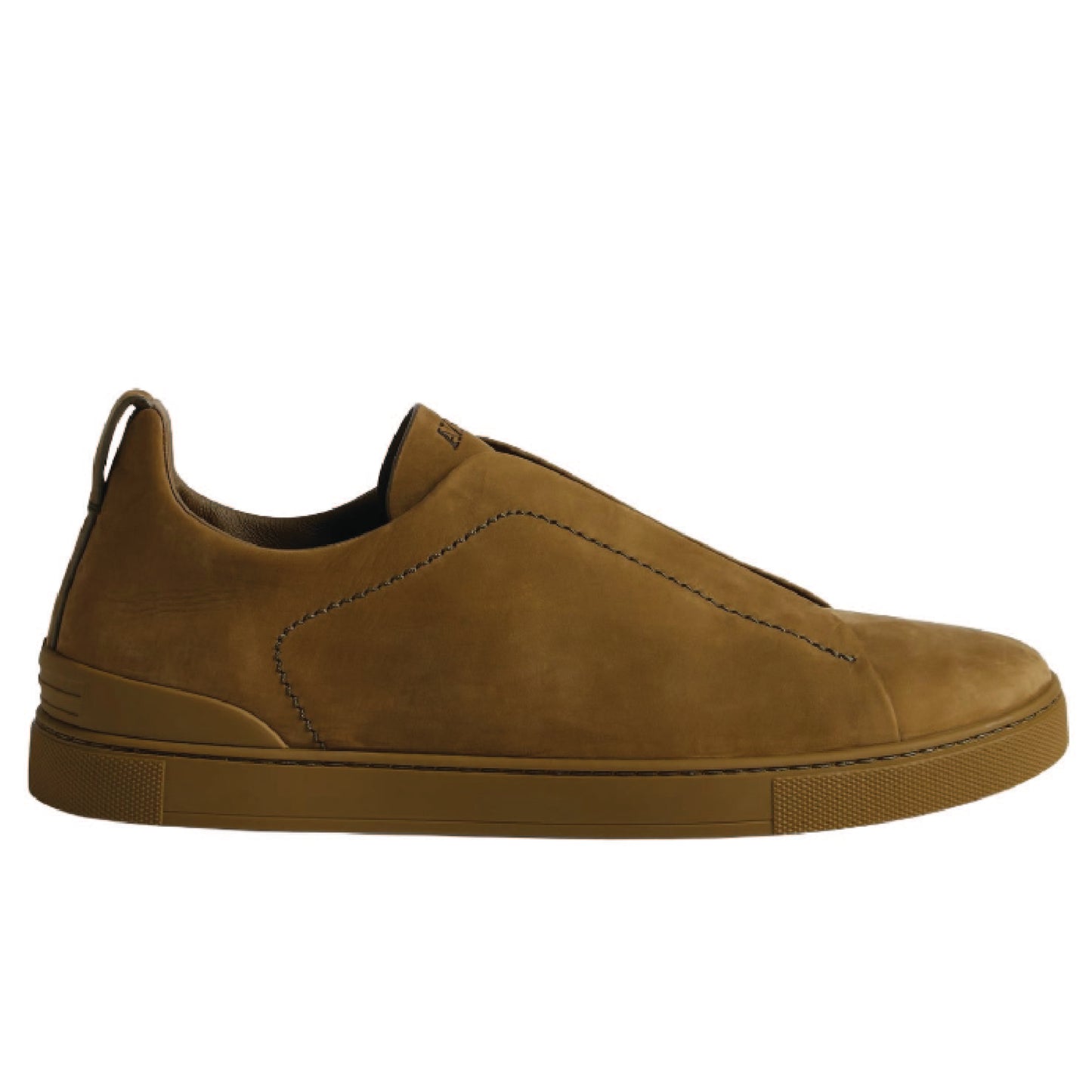 ZEGNA Triple Stitch SECONDSKIN  brown nubuck